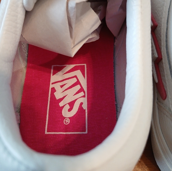 VANS Old Skool Bolt Pop Pink Glow Sneakers Mens Size 6.5 Women's Size 8 - Picture 4 of 10